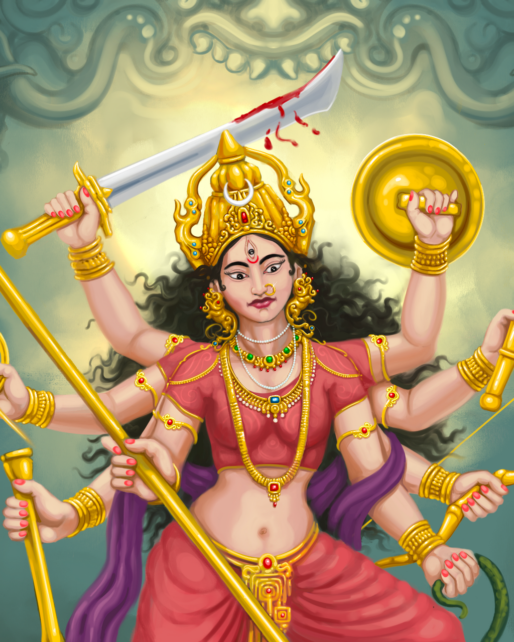 Mahishamardini